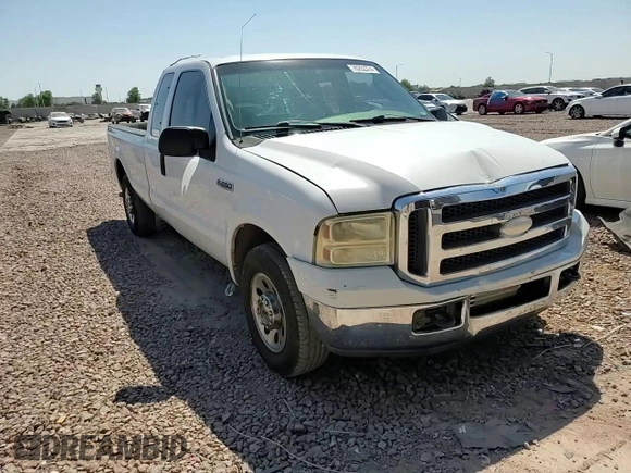 2005 Ford Super Duty F-250 XL with VIN 1FTSX20595EB03374, listed as a Copart auction lot 70282374 with 256,029 mi miles and Salvage Title. Bid and sale history available at carsss.com. Image 10.