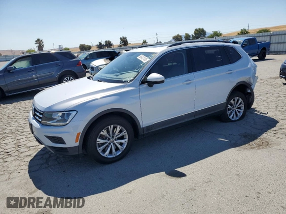 2018 Volkswagen Tiguan SEL with VIN 3VV2B7AX9JM115414, listed as a Copart auction lot 65432185 with 46,251 mi miles and Salvage title. Bid and sale history available at DreamBid. Image 1.