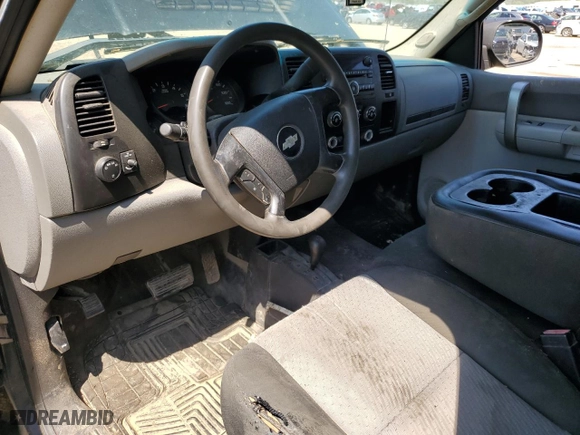 2009 Chevrolet Silverado 1500 Work Truck with VIN 1GCEK19C79Z191198, listed as a Copart auction lot 60967304 with 157,158 mi miles and Salvage Title. Bid and sale history available at carsss.com. Image 8.