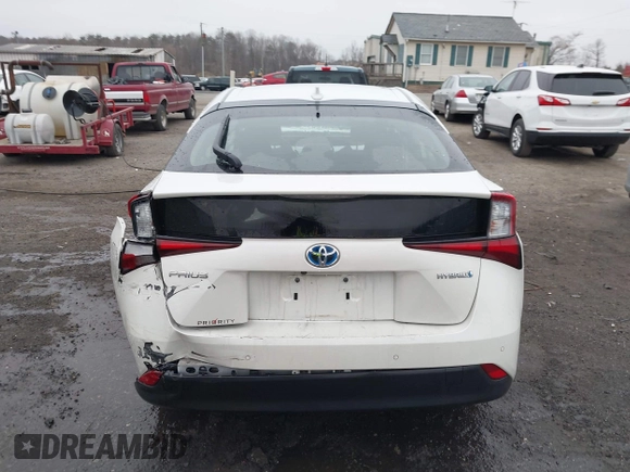 2019 Toyota Prius L Eco z VIN JTDKARFU8K3081187, wystawiony jako IAAI lot #41771346 z przebiegiem 64 864 mil mil oraz . Historia ofert i sprzedaży dostępna na DreamBid. Obrazek 16.