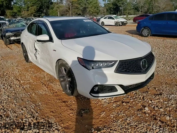 2020 Acura TLX w/A-Spec Pkg with VIN 19UUB1F62LA012325, listed as a Copart auction lot 88302545 with 64,316 mi miles and Salvage Title. Bid and sale history available at carsss.com. Image 11.