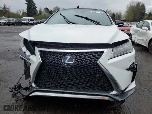2017 Lexus RX 450h z VIN 2T2BGMCA8HC019280, wystawiony jako Copart lot #51583895 z przebiegiem 38 881 mil mil oraz Szkoda całkowita • Salvage title. Historia ofert i sprzedaży dostępna na DreamBid. Obrazek 5.