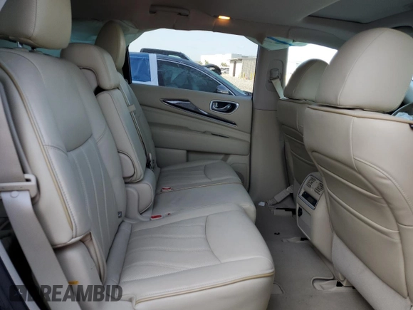 2014 Infiniti QX60 with VIN 5N1AL0MN0EC555484, listed as a Copart auction lot 54591715 with 65,633 mi miles and Non Repairable. Bid and sale history available at DreamBid. Image 11.