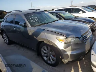 2003 Infiniti FX Options with VIN JNRBS08W53X402118, listed as a Copart auction lot 77311794 with Not Provided miles and Non Repairable. Bid and sale history available at DreamBid. Image 4.