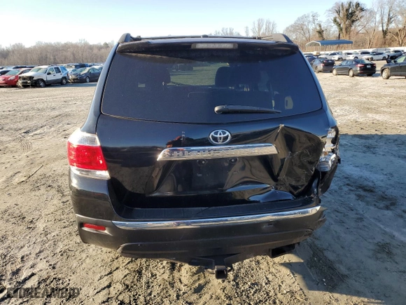 2011 Toyota Highlander with VIN 5TDZA3EHXBS008370, listed as a Copart auction lot 41478685 with 180,282 mi miles and Salvage Title. Bid and sale history available at carsss.com. Image 6.