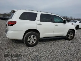 2018 Toyota Sequoia SR5 with VIN 5TDZY5G19JS071675, listed as a Copart auction lot 42186324 with 45,215 mi miles. Bid and sale history available at carsss.com. Image 3.