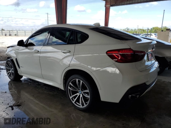 2015 BMW X6 sDrive35i with VIN 5UXKU0C57F0F91913, listed as a Copart auction lot 45411803 with 30,145 mi miles. Bid and sale history available at carsss.com. Image 2.