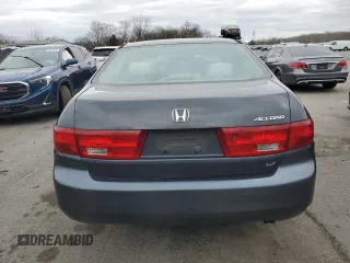 2005 Honda Accord LX with VIN 1HGCM56475A192707, listed as a Copart auction lot 47894425 with 239,487 mi miles and Salvage title. Bid and sale history available at DreamBid. Image 6.