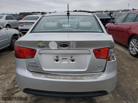 2010 Kia Forte EX with VIN KNAFU4A2XA5218969, listed as a Copart auction lot 88645425 with 0 mi miles and Non Repairable. Bid and sale history available at carsss.com. Image 6.