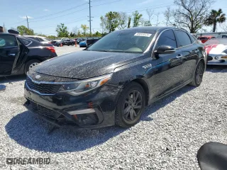 2020 Kia Optima LX with VIN 5XXGT4L37LG384798, listed as a Copart auction lot 48044525 with 107,439 mi miles and Salvage Title. Bid and sale history available at carsss.com. Image 1.