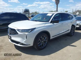 2023 Acura MDX w/A-Spec Package with VIN 5J8YE1H06PL038194, listed as a IAAI auction lot 41966274 with 13,998 mi miles. Bid and sale history available at carsss.com. Image 17.