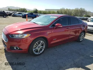 2015 Ford Fusion Titanium with VIN 3FA6P0SUXFR226826, listed as a Copart auction lot 60659175 with 128,825 mi miles and Salvage title. Bid and sale history available at DreamBid. Image 1.