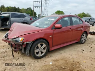 2013 Mitsubishi Lancer SE with VIN JA32V2FW2DU022922, listed as a Copart auction lot 52535815 with 147,865 mi miles and Salvage Title. Bid and sale history available at carsss.com. Image 1.