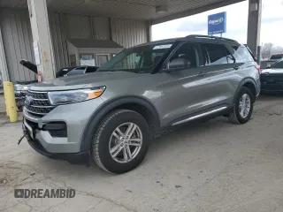 2020 Ford Explorer XLT with VIN 1FMSK8DH0LGC69706, listed as a Copart auction lot 52482335 with 70,419 mi miles and Salvage Title. Bid and sale history available at carsss.com. Image 1.