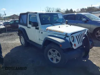 2010 Jeep Wrangler Sport with VIN 1J4GA2D11AL161770, listed as a IAAI auction lot 41875929 with 164,954 mi miles and . Bid and sale history available at carsss.com. Image 1.