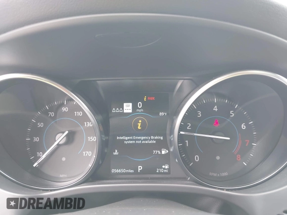 2019 Jaguar F-Pace 25t Premium with VIN SADCJ2FX9KA354949, listed as a IAAI auction lot 41959776 with 56,650 mi miles and . Bid and sale history available at DreamBid. Image 7.