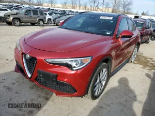 2018 Alfa Romeo Stelvio Ti Sport z VIN ZASFAKNN3J7B67248, wystawiony jako Copart lot #42681384 z przebiegiem 62 407 mil mil oraz Szkoda całkowita • Salvage title. Historia ofert i sprzedaży dostępna na DreamBid. Obrazek 1.