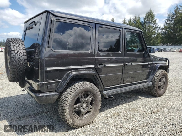 2004 Mercedes-Benz G with VIN WDCYR46E74X144672, listed as a Copart auction lot 55212454 with 143,994 mi miles and Salvage Title. Bid and sale history available at DreamBid. Image 3.