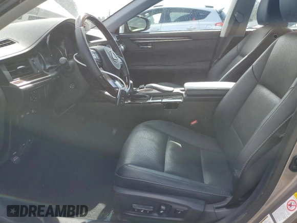 2017 Lexus ES with VIN 58ABK1GG6HU050292, listed as a Copart auction lot 49743895 with 76,025 mi miles and Salvage Title. Bid and sale history available at carsss.com. Image 7.