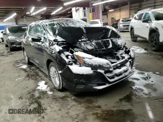 2025 Nissan LEAF S with VIN 1N4AZ1BV8SC566293, listed as a Copart auction lot 45042405 with 983 mi miles and Salvage Title. Bid and sale history available at carsss.com. Image 10.