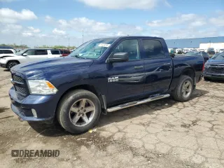 2017 Ram 1500 Express z VIN 1C6RR7KG1HS669949, wystawiony jako Copart lot #55939295 z przebiegiem 130 637 mil mil oraz Czysty tytuł • Clean title. Historia ofert i sprzedaży dostępna na DreamBid. Obrazek 1.