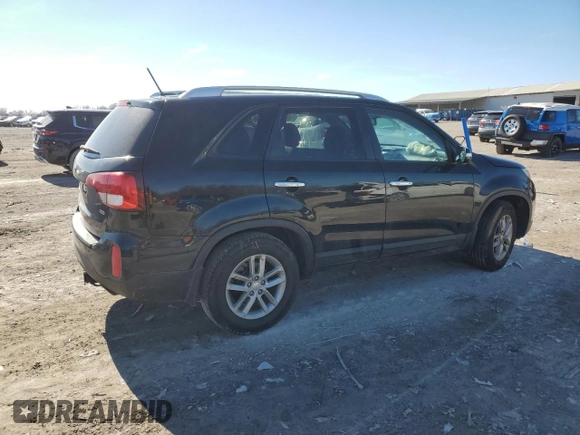 2014 Kia Sorento LX with VIN 5XYKT3A67EG520444, listed as a Copart auction lot 47831785 with 247,037 mi miles and Clean Title. Bid and sale history available at DreamBid. Image 3.
