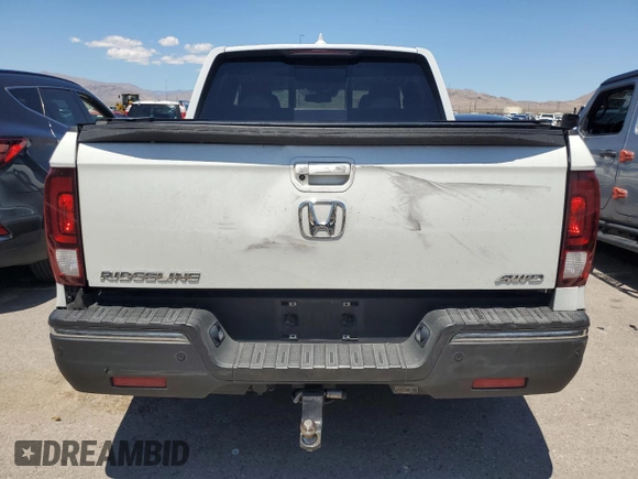 2020 Honda Ridgeline RTL-E z VIN 5FPYK3F79LB011109, wystawiony jako Copart lot #56551735 z przebiegiem 86 832 mil mil oraz Szkoda całkowita • Salvage title. Historia ofert i sprzedaży dostępna na DreamBid. Obrazek 6.