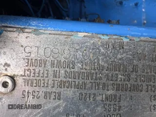 1974 Toyota Land Cruiser z VIN FJ40166015, wystawiony jako Copart lot #53980365 z przebiegiem 239 mil mil oraz Czysty tytuł • Clean title. Historia ofert i sprzedaży dostępna na DreamBid. Obrazek 10.