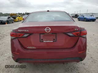 2020 Nissan Sentra SV with VIN 3N1AB8CV5LY277907, listed as a Copart auction lot 51364255 with 29,947 mi miles and Clean Title. Bid and sale history available at DreamBid. Image 6.