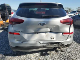 2019 Hyundai Tucson Sport with VIN KM8J33AL2KU858440, listed as a Copart auction lot 48773745 with 158,772 mi miles and Salvage Title. Bid and sale history available at carsss.com. Image 6.