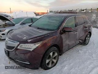 2015 Acura MDX z VIN 5FRYD4H26FB003367, wystawiony jako Copart lot #87762535 z przebiegiem Nie podano mil oraz Szkoda całkowita • Salvage title. Historia ofert i sprzedaży dostępna na DreamBid. Obrazek 1.