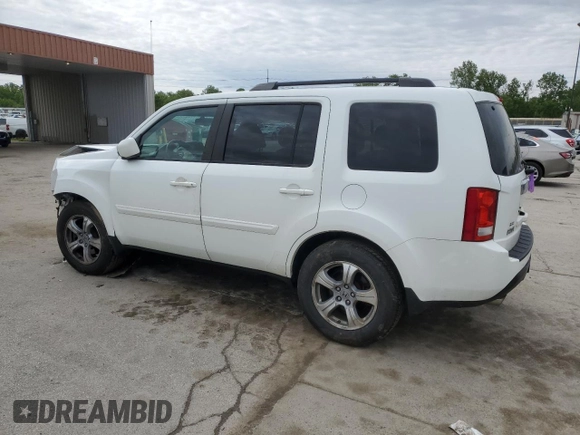 2012 Honda Pilot EX-L with VIN 5FNYF4H78CB070507, listed as a Copart auction lot 58354005 with 171,770 mi miles and Salvage title. Bid and sale history available at DreamBid. Image 2.