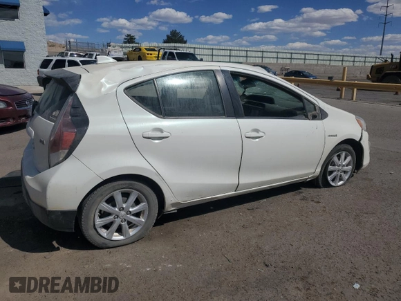 2017 Toyota Prius One with VIN JTDKDTB37H1591441, listed as a Copart auction lot 55130085 with 102,555 mi miles and Salvage title. Bid and sale history available at DreamBid. Image 3.