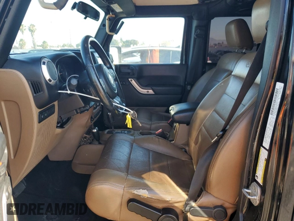 2012 Jeep Wrangler Unlimited Rubicon with VIN 1C4HJWFG9CL276753, listed as a Copart auction lot 62996995 with 234,159 mi miles and Clean title. Bid and sale history available at DreamBid. Image 7.