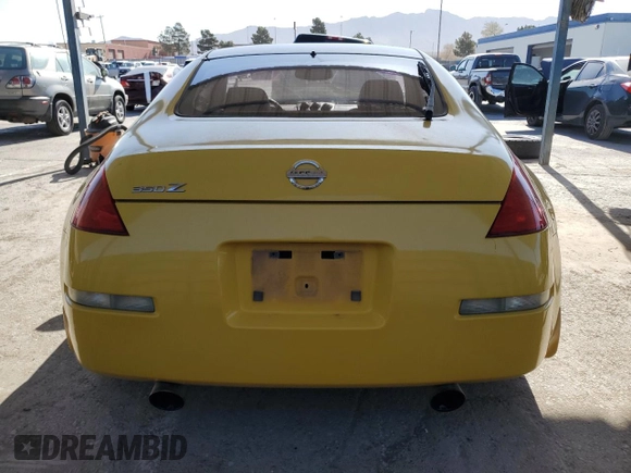 2005 Nissan 350Z Touring with VIN JN1AZ34EX5M652872, listed as a Copart auction lot 52520485 with 162,986 mi miles and Clean Title. Bid and sale history available at carsss.com. Image 6.