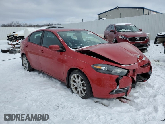 2013 Dodge Dart SXT with VIN 1C3CDFBA0DD335191, listed as a Copart auction lot 45865215 with 86,080 mi miles and Non Repairable. Bid and sale history available at carsss.com. Image 4.