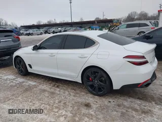 2022 Genesis G70 3.3T with VIN KMTG54TE0NU084062, listed as a IAAI auction lot 41334467 with 39,923 mi miles. Bid and sale history available at carsss.com. Image 14.