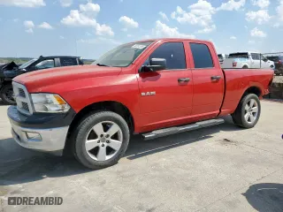 2010 Dodge Ram 1500 ST with VIN 1D7RB1GK8AS126472, listed as a Copart auction lot 50351295 with 220,614 mi miles and Salvage Title. Bid and sale history available at carsss.com. Image 1.