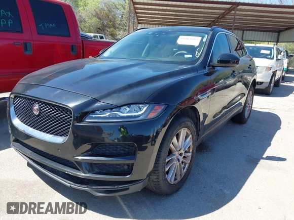 2017 Jaguar F-Pace 35t Prestige with VIN SADCK2BV0HA891638, listed as a IAAI auction lot 41864607 with 161,421 mi miles and . Bid and sale history available at DreamBid. Image 6.