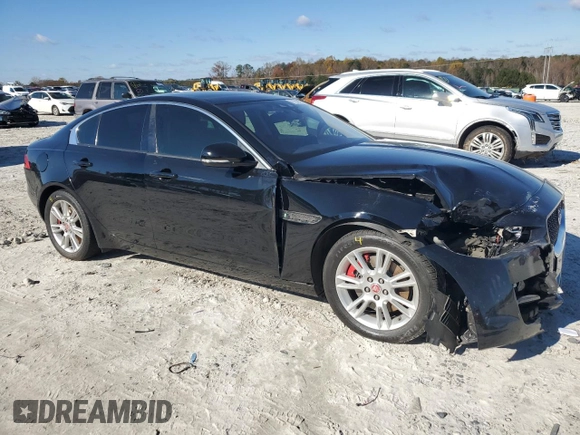 2017 Jaguar XE 25t Premium with VIN SAJAD4BG1HA966889, listed as a Copart auction lot 81849404 with 77,086 mi miles and Salvage Title. Bid and sale history available at carsss.com. Image 4.