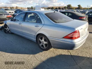2004 Mercedes-Benz S-Class 4.3L with VIN WDBNG70J34A419641, listed as a Copart auction lot 78322884 with 0 mi miles and Salvage Title. Bid and sale history available at carsss.com. Image 2.