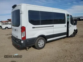 2020 Ford Transit Passenger XL with VIN 1FBAX2C89LKA24856, listed as a Copart auction lot 86316684 with 93,910 mi miles and Salvage title. Bid and sale history available at DreamBid. Image 3.