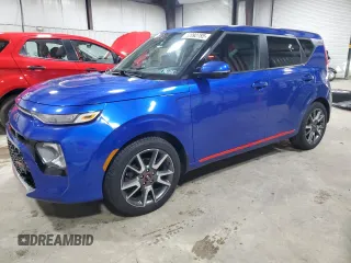 2021 Kia Soul GT-Line with VIN KNDJ63AU0M7759816, listed as a Copart auction lot 52092785 with 39,718 mi miles and Salvage Title. Bid and sale history available at DreamBid. Image 1.