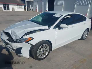 2019 Ford Fusion SE with VIN 3FA6P0HD1KR217840, listed as a IAAI auction lot 42011309 with 85,945 mi miles and . Bid and sale history available at carsss.com. Image 17.