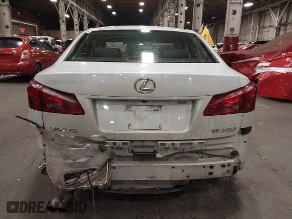 2006 Lexus IS 250 with VIN JTHBK262X62005211, listed as a IAAI auction lot 41582019 with 210,879 mi miles and . Bid and sale history available at DreamBid. Image 16.