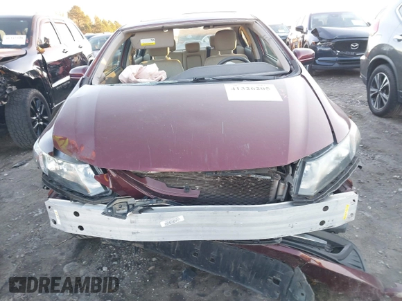2014 Honda Civic Sedan EX with VIN 19XFB2F87EE081820, listed as a IAAI auction lot 41326205 with 103,868 mi miles. Bid and sale history available at carsss.com. Image 12.