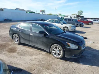 2012 Nissan Maxima 3.5 SV with VIN 1N4AA5AP1CC865594, listed as a IAAI auction lot 40819806 with 225,464 mi miles. Bid and sale history available at carsss.com. Image 13.