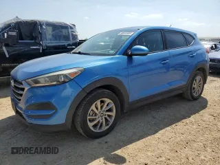 2018 Hyundai Tucson SE with VIN KM8J23A49JU624483, listed as a Copart auction lot 50444485 with 96,530 mi miles and Salvage Title. Bid and sale history available at carsss.com. Image 1.