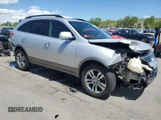 2012 Hyundai Veracruz Limited with VIN KM8NU4CC1CU200630, listed as a Copart auction lot 57304095 with 194,944 mi miles and Salvage title. Bid and sale history available at DreamBid. Image 4.