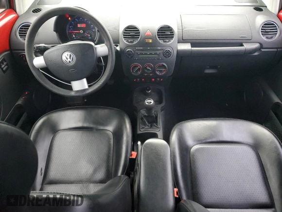2006 Volkswagen New Beetle Coupe with VIN 3VWRW31C26M418868, listed as a Copart auction lot 48263395 with 163,524 mi miles and Salvage Title. Bid and sale history available at carsss.com. Image 8.